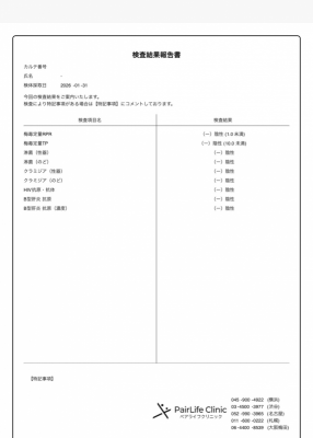 SENYA(ｾﾝﾔ) 2月の検査結果◎