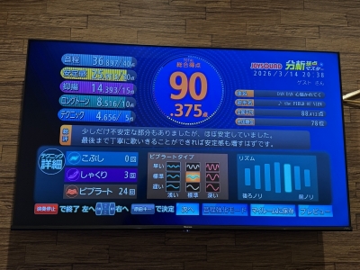 KISUMI(ｷｽﾐ) お歌の練習