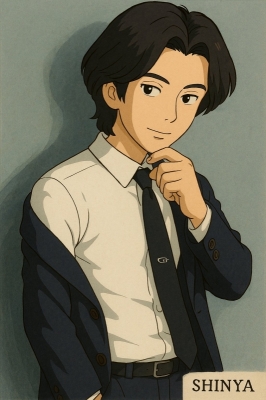 SHINYA(ｼﾝﾔ) ジブリ風のシンヤだよ👀