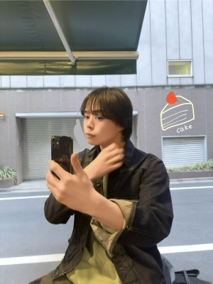 RINKO(ﾘﾝｺ) 髪切ってカフェへ行った日