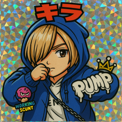 KIRA(ｷﾗ) ビックリマン風イラスト