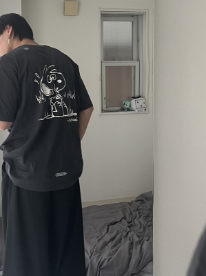 MASH(ﾏｯｼｭ) スヌーピーのTシャツ、かわいい