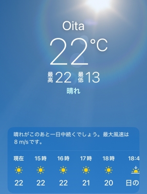 MIRAI(ミライ) 良い天気☀️