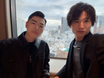 GOU(ｺﾞｳ) 先輩のタイシさんとツーショット✨