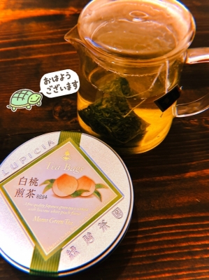 MOCHI（ﾓﾁ） お茶を淹れる。