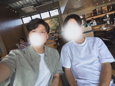 RUI(ルイ) 憧れの先輩と☕️