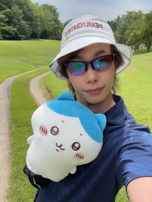 MOEGI（ﾓｴｷﾞ） ゴルフ行ってました
