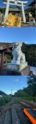 KENJI(ｹﾝｼﾞ) 陶山神社にて⛩️