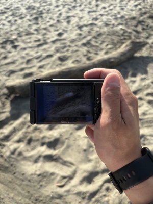 MASH(ﾏｯｼｭ) カメラをもって海辺を散歩っ