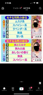 NANA(ﾅﾅ) 香りの新事実👏
