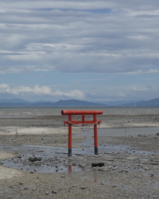 MASH(ﾏｯｼｭ) 海の神様に健康をお祈りしてきた