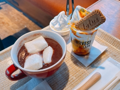 KOSHIN(コウシン) かぼちゃプリンとぜんざい