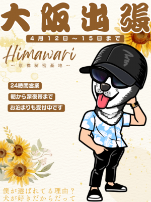 HIMAWARI(ﾋﾏﾜﾘ) 大阪出張(4/12-4/15)
