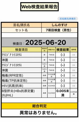 SHINNOSUKE(ｼﾝﾉｽｹ) 安心を買う