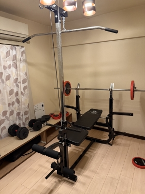 KISUMI(ｷｽﾐ) 事務所がジムに…