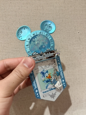 MOMO(ﾓﾓ) 25周年バッジかわいい