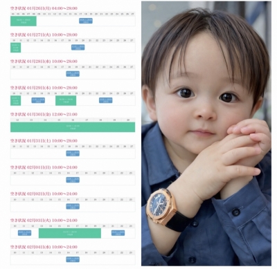 KONOSUKE(ｺｳﾉｽｹ) 2/4までのシフト