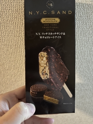 HIROOMI(ﾋﾛｵﾐ) N.Y. リッチスカッチサンド&Wチョコレートアイス
