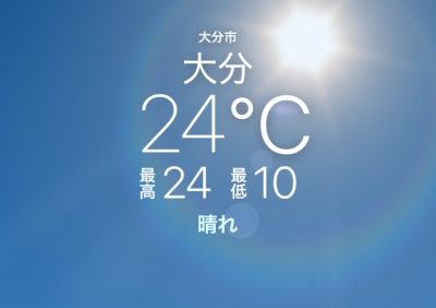 MIRAI(ミライ) 快晴☀️
