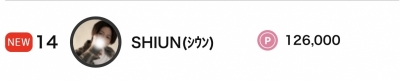 SHIUN(ｼｳﾝ) 嬉しい嬉しい嬉しい🫣