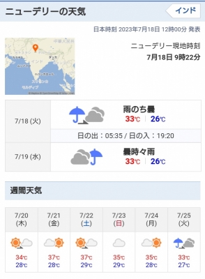 AYATAKA(ｱﾔﾀｶ) 日本の気温