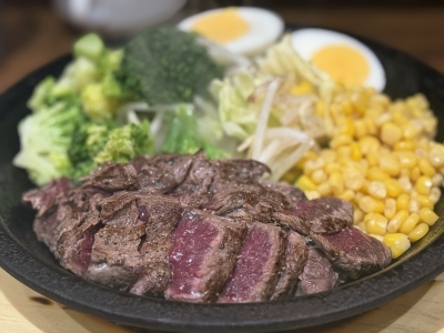 RAIJI(ﾗｲｼﾞ) カンガルーステーキの栄養素　みんなも食べたら綺麗になるで