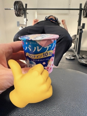 NOBU（ﾉﾌﾞ） もちさんと朝トレ！