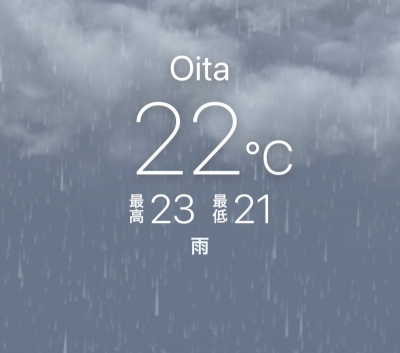 MIRAI(ミライ) 雨ですねー