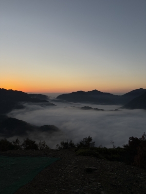 MASH(ﾏｯｼｭ) 人生初の雲海、