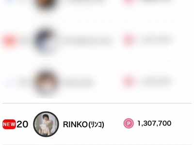 RINKO(ﾘﾝｺ) 4月も折り返し、、まだギリいる