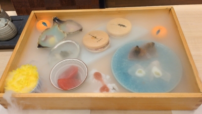 SHINYA(ｼﾝﾔ) 玉手箱のような料理✨👀