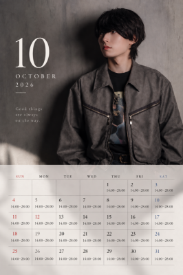 TAEHYUNG(ﾃﾋｮﾝ) 10月出勤予定