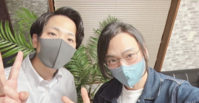 KANJI(ｶﾝｼﾞ) もとはるさんとパシャリ！！