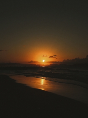 YUUSUKE(ユウスケ) 海からの夕日。