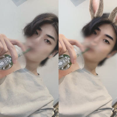KEN（ｹﾝ） 顔ちょっと変わる
