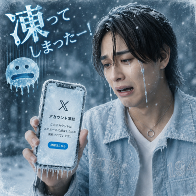 GEN(ｹﾞﾝ) Xが凍結してしまいました🥶