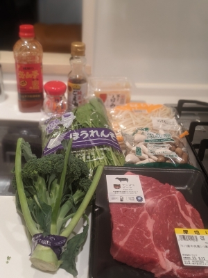 KONOSUKE(ｺｳﾉｽｹ) 栄養満点のキムチ野菜スープとステーキ♪