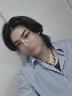 KEN（ｹﾝ） リムレスメガネ