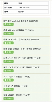 MISAKI(ﾐｻｷ) 4月末の検査結果