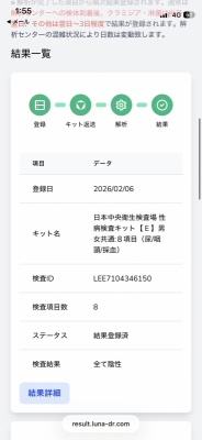 TATSUYA(ﾀﾂﾔ) 性病検査全【陰性】