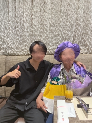 MUGEN（ﾑｹﾞﾝ） おじいちゃんのお誕生日お祝い！