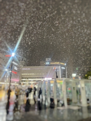 KONOSUKE(ｺｳﾉｽｹ) 昨日の雪すごかったね