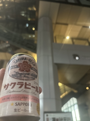 AIRI(ｱｲﾘ) 缶ビール頂きました