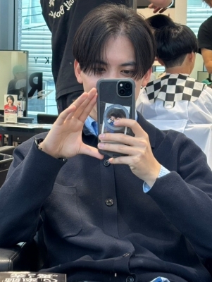 YUMI(ﾕﾐ) 髪の毛切った！