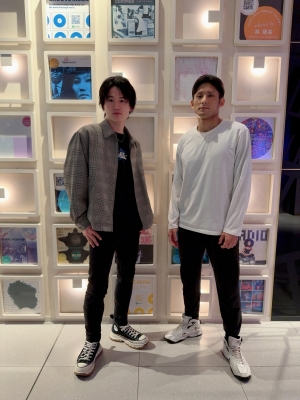 TAISHI(ﾀｲｼ) 新人君とツーショット！！
