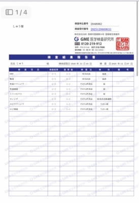 SHU (シュウ) 性病検査