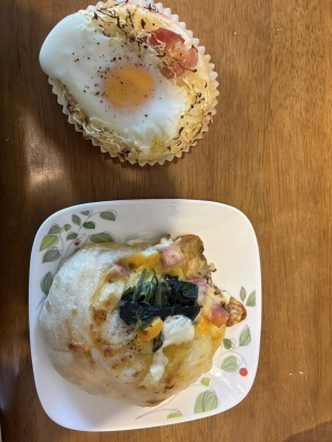 ASUMURA(ｱｽﾑﾗ) 本日の朝と昼ごはん