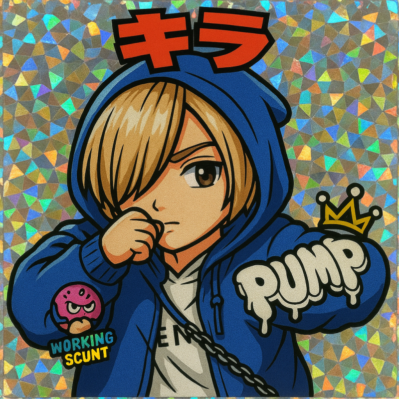 KIRA(ｷﾗ) ビックリマン風イラスト