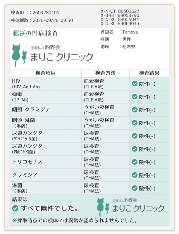 TOMOYA（ﾄﾓﾔ） 安心安全