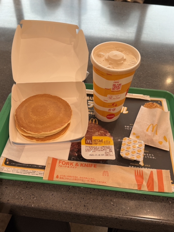 CHIBA(ﾁﾊﾞ) 朝マックは絶対ホットケーキ